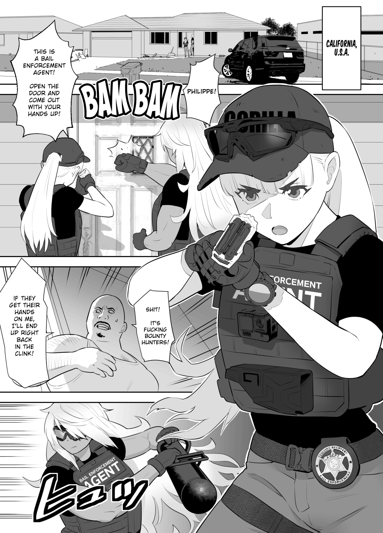 Hentai Manga Comic-Bounty Hunter-Read-2